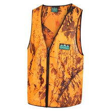 Ridgeline Zip Up Vest - Blaze Orange