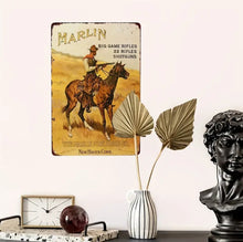 Tin sign - Marlin Cowboy (Vintage Reproduction 200x300mm)